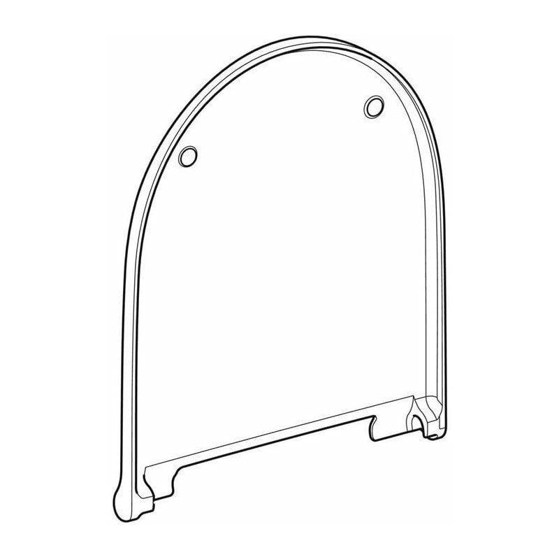 

Asiento de inodoro ONE con topes. blanco, Blanca - Geberit