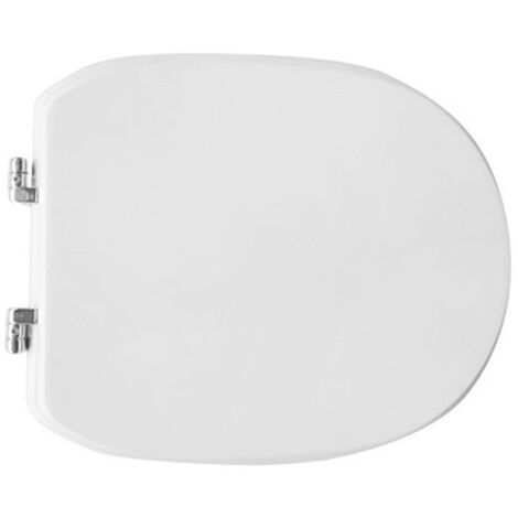 Asiento de inodoro para jarrón Faleri Duetto ancho 35 cm bisagras ajustables