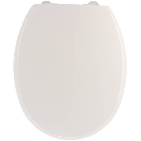 Asiento de inodoro thermodur 18 con cierre de plástico - blanco - Tendance