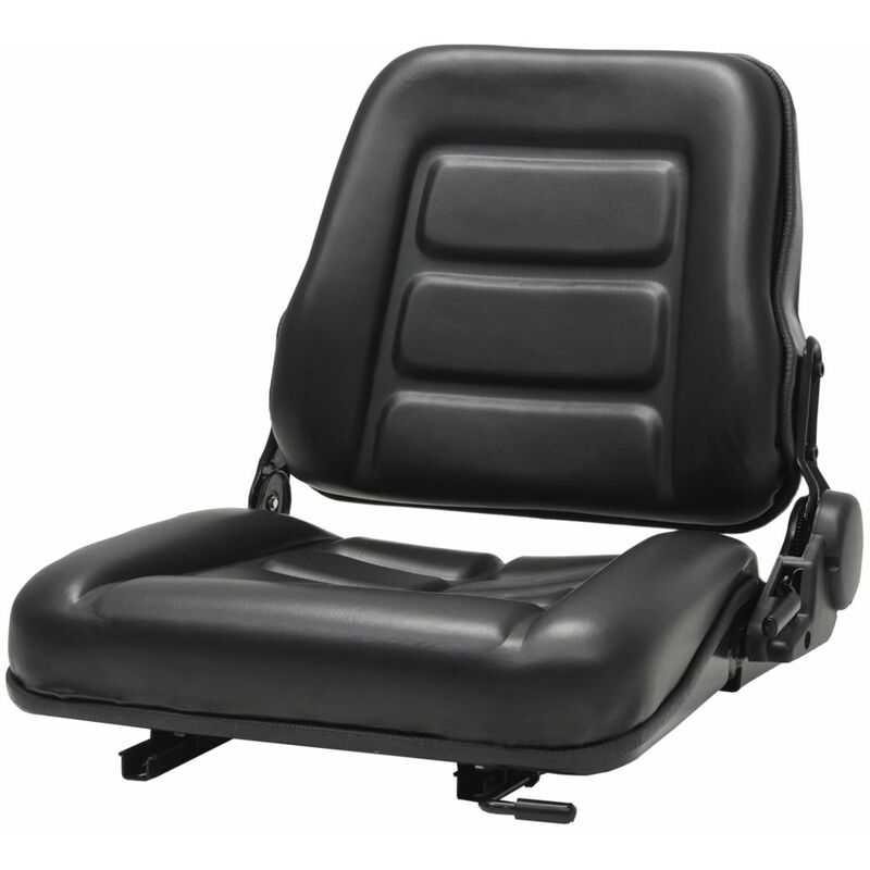 

Asiento de maquina elevadora y tractor respaldo ajustable negro