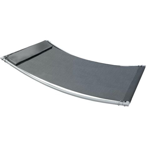 HESPERIDE Asiento de repuesto para hamaca Trinidad Antracita - 205 x 103 cm - Hespéride