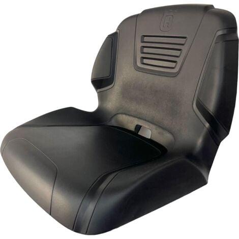 CARRETCAR EUROPEA Asiento de Repuesto Universal Ergonómico para Tractor Cortacésped, Carrito de Golf, Carretilla Elevadora