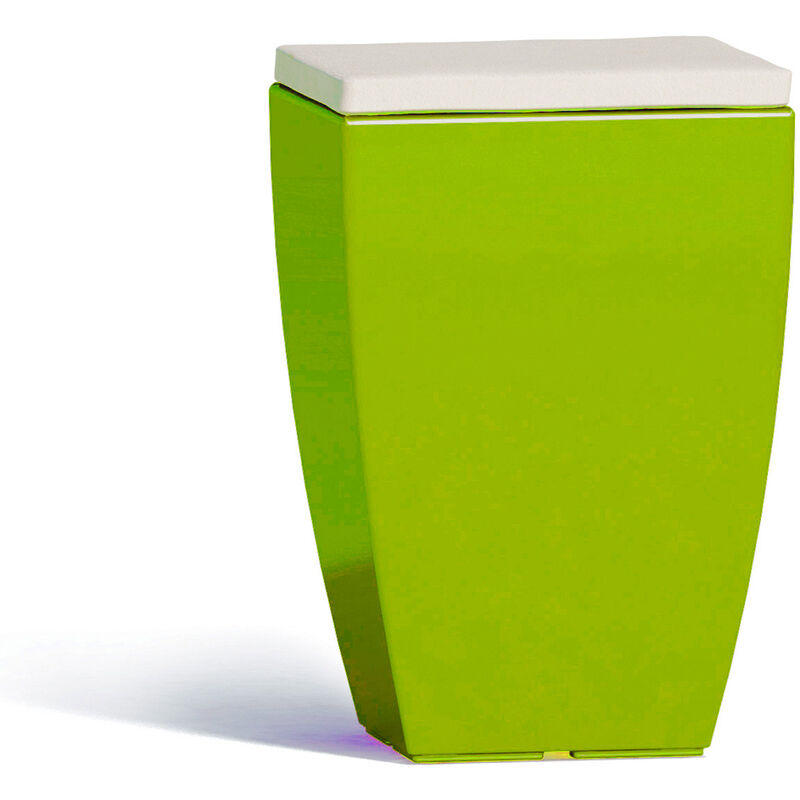 

Asiento de resina mod. Fine 33x33 cm verde
