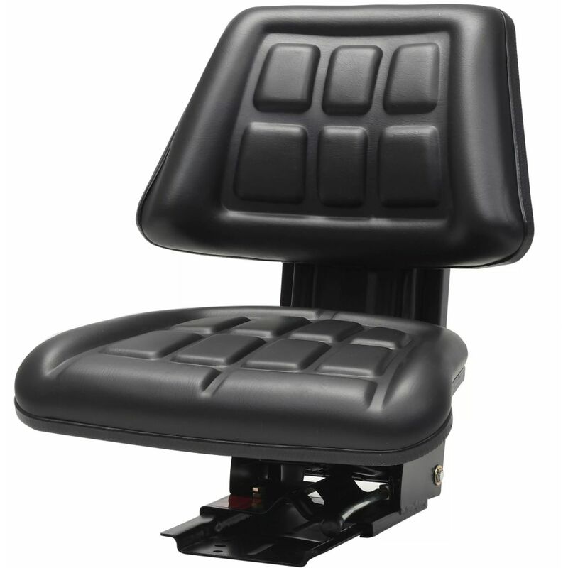 

Asiento de tractor con suspension negro