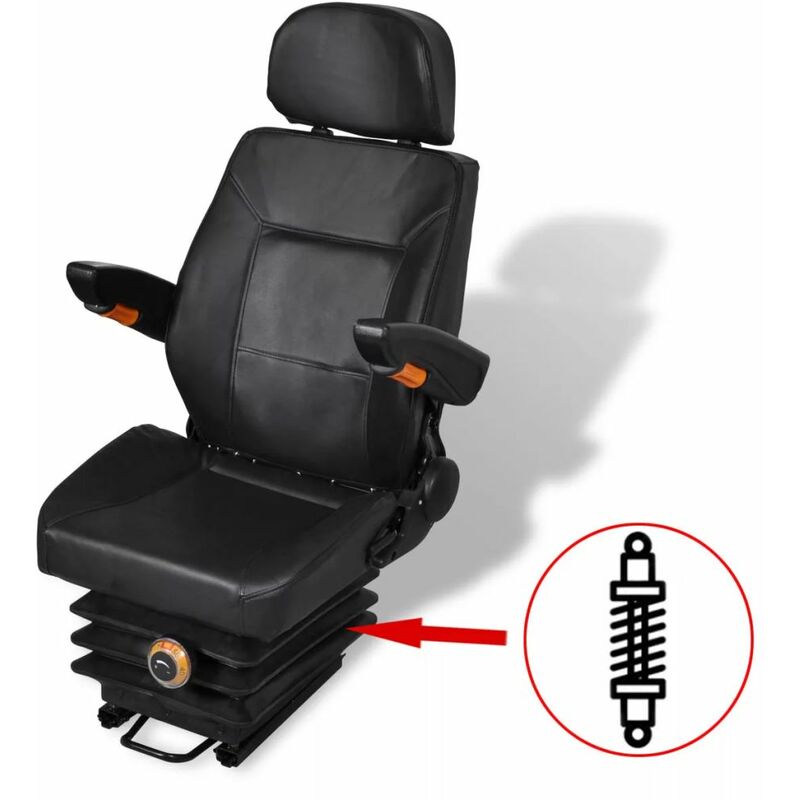 

Happyshopping - Asiento de tractor con suspension