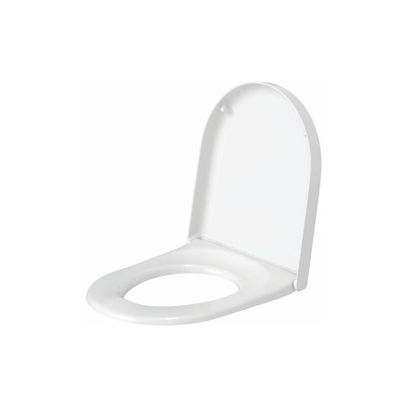 

Asiento de WC Duravit Darling New y Starck 2, con mecanismo de cierre suave, desmontable, 0069890000, blanco - 0069890000