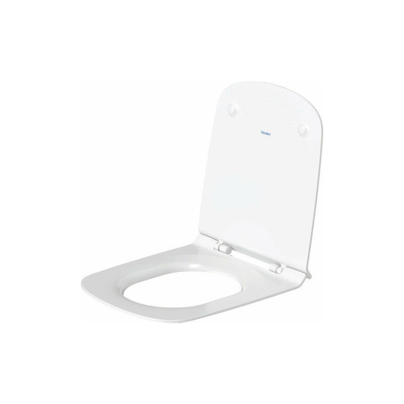 

Asiento de WC Duravit DuraStyle sin bisagras de cierre suave de acero inoxidable - 0063710000
