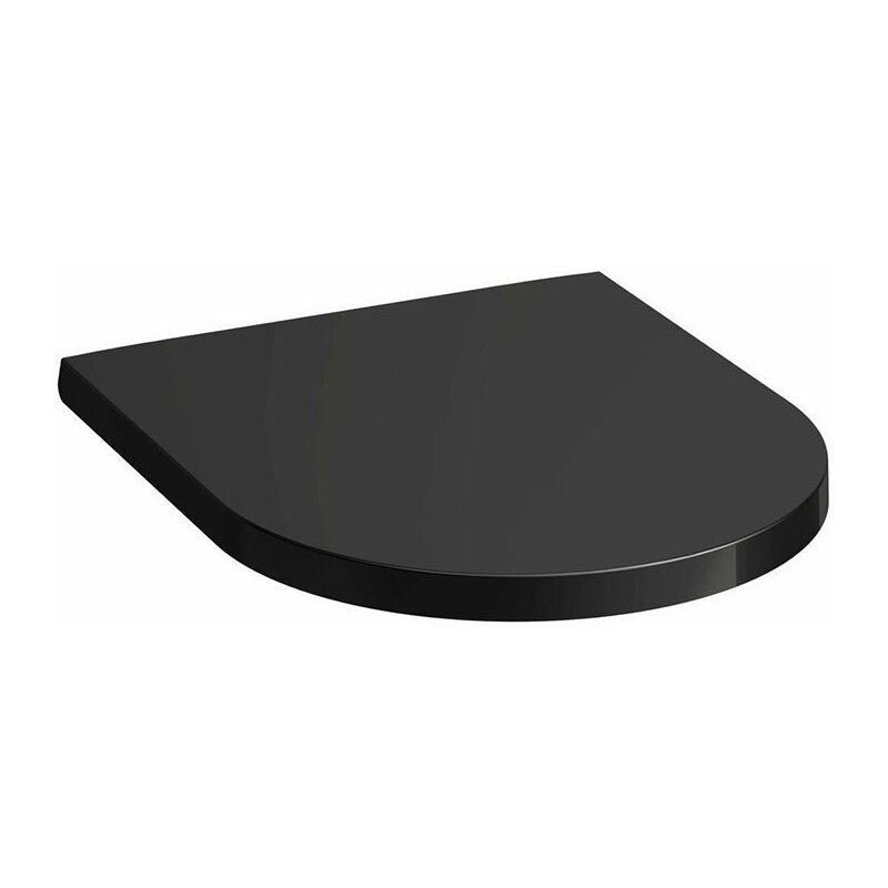 

Tapa de inodoro KARTELL con tapa, extraíble negra - Laufen