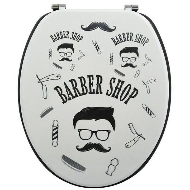

Msv - Asiento De Wc Mdf Barber Bisagras Inox