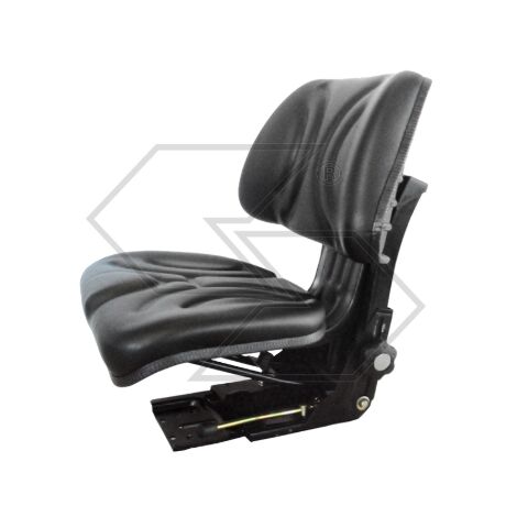 Asiento estándar de pvc negro para tractor agrícola