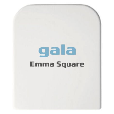 GALA G5166001 EMMA Asiento WC Blanco — Bañoidea