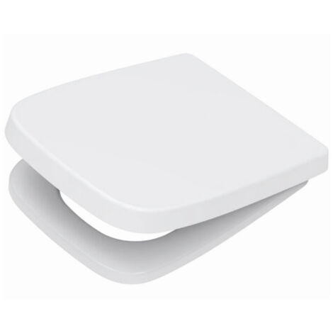 Asiento inodoro cuadrado OLFA Thermodur modelo QUADRI, blanco