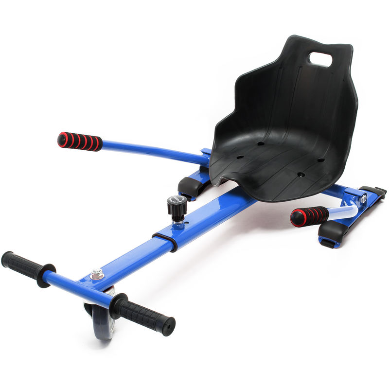 Asiento para patinete de equilibrio en color azul, asiento ajustable para patinete eléctrico