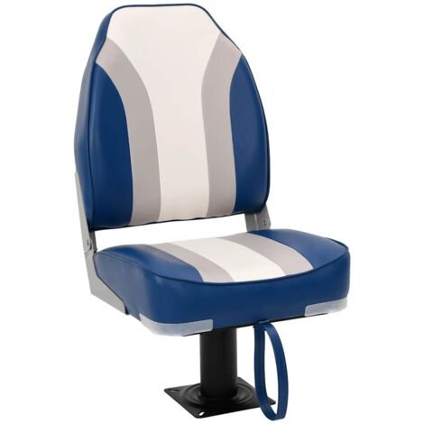 Asiento para barco con pedestal giratorio 360° vidaXL