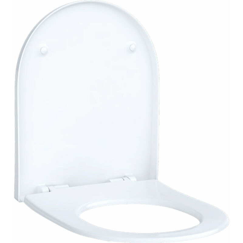 

Asiento para WC Keramag Acanto Slim con tapa, 500605, de cierre rápido, con mecanismo de cierre suave automático - 500.605.01.2