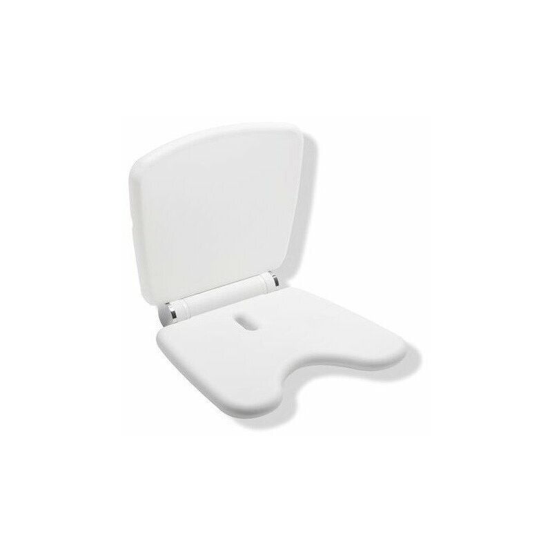 

Hewi - Asiento plegable Komfort LifeSystem White Edition blanco
