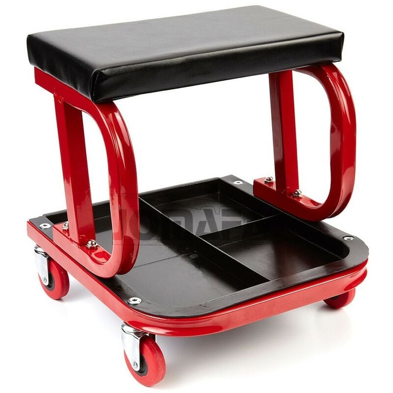 

Asiento Taburete De Taller Con Bandeja Y Ruedas