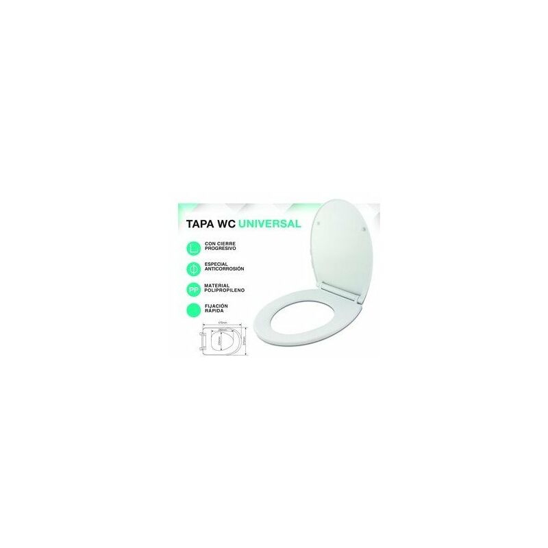 

Asiento Wc Cierre Progresivo Universal Pp