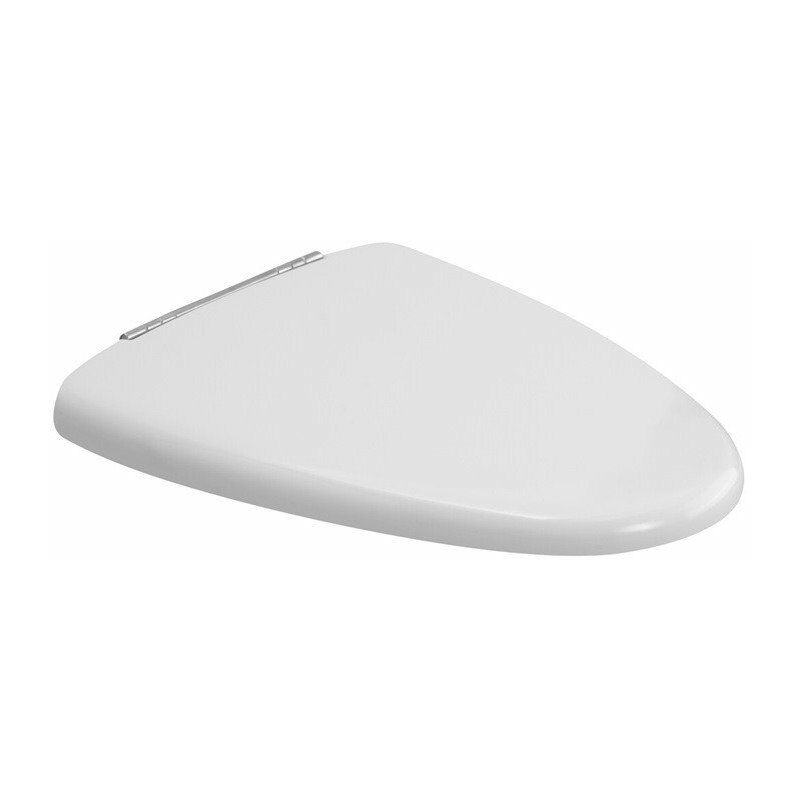 

Villeroy&boch - Asiento WC NEW HAVEN bisagras cromadas blanco