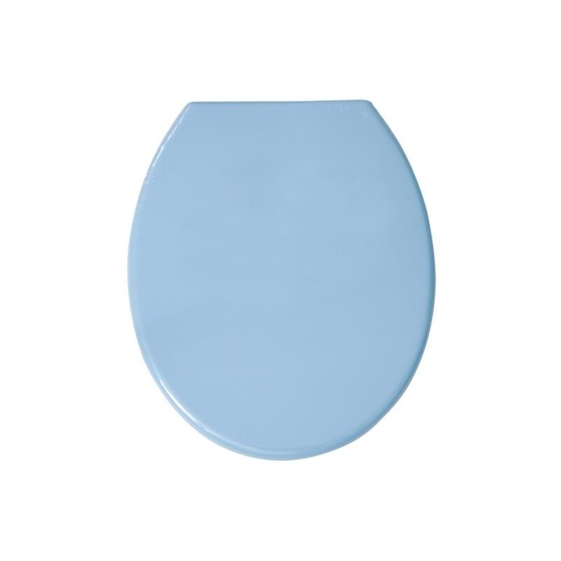 

M S V - MSV Asientode inodoro PP Azul Cielo - Bisagras de PS - Azul