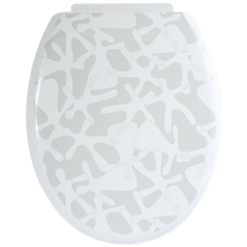 

Msv - Asiento Wc Pp Silhouette Bisagras De Plastico