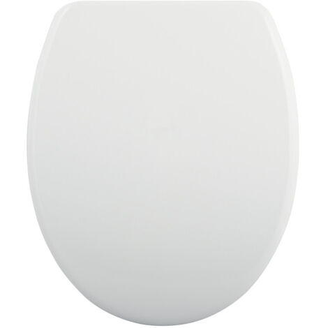 Asiento WC Thermo Dur EASY CLEAN Blanco - Bisagras Acero Inoxidable  MSV