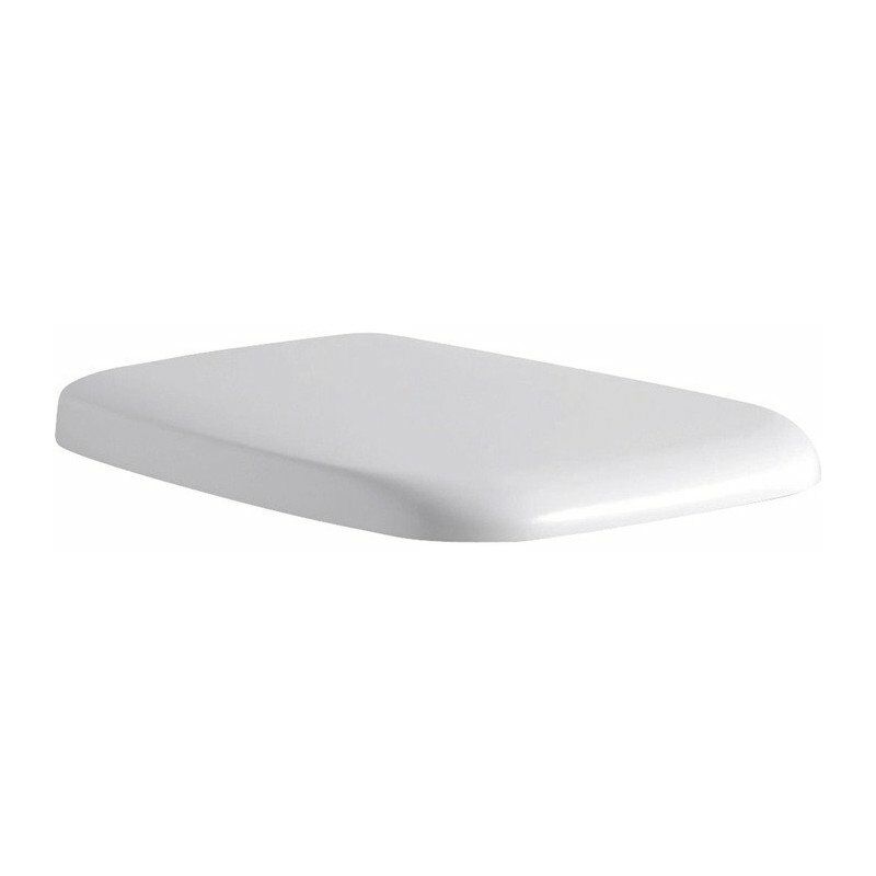 

Asiento WC VENTUNO con tapa, bisagras de acero inoxidable cierre suave blanco IDEAL STANDARD