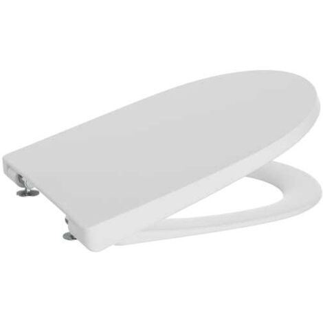ASIENTO Y TAPA DE SUPRALIT ONA TANQUE BAJO A PARED CAÍDA AMORTIGUADA BLANCO MATE