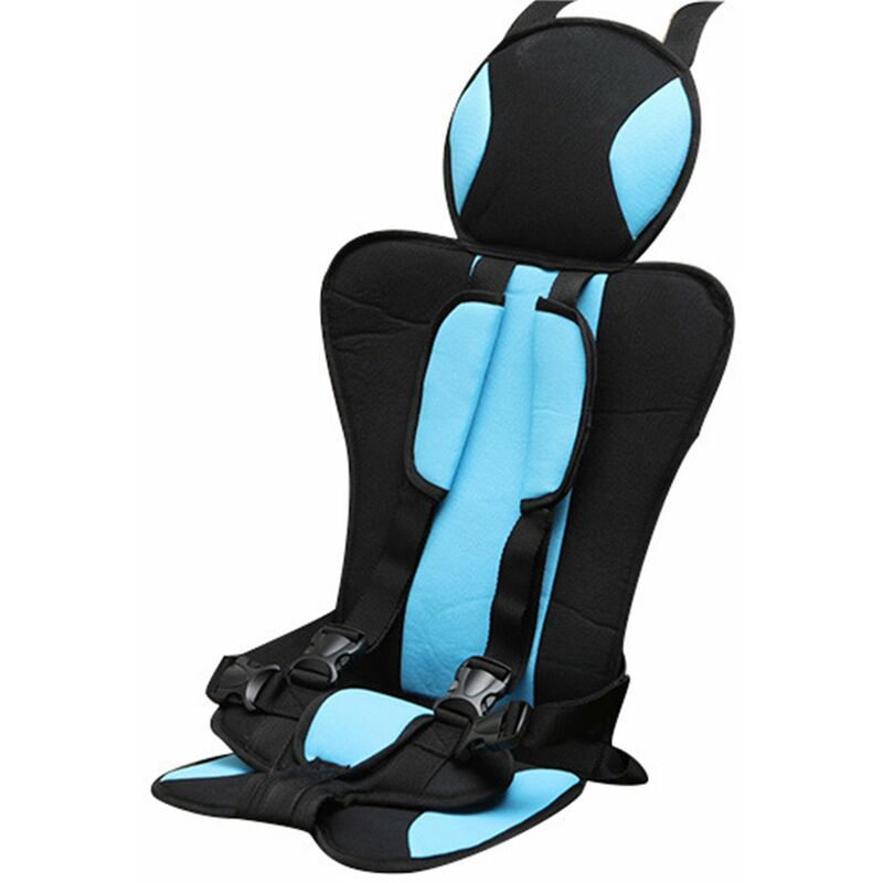 

Asientos elevadores de seguridad para bebes convertibles, posicionamiento de cinturon, asiento de coche con arnes portatil, funda de asiento gruesa,