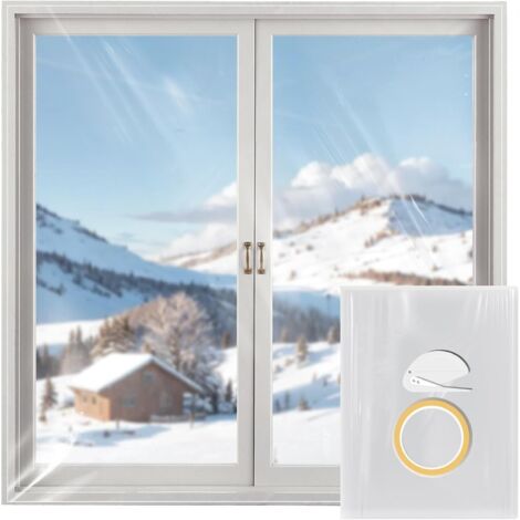 Asilante térmico transparente para ventanas Thermo Cover BKSAI (1 x 1,5m)