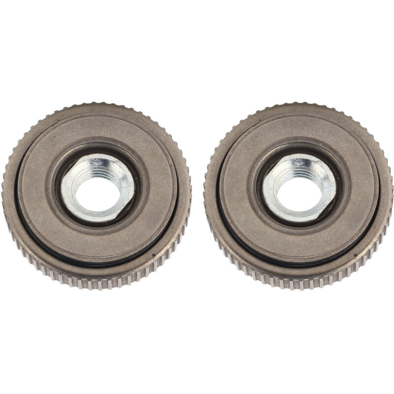 Image of Asixxsix Winkelschleifer-Druckplatte, 2 Stück M14 50mm Schnellspann-Winkelschleifer-Brückenmutter.