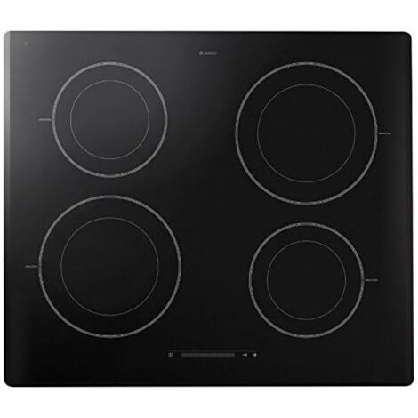 ASKO HI 16111 G Piano Cottura a Induzione 4 Zone 9 Livelli di potenza PowerBoost Sistema anti surriscaldamento 60 cm Glass Nero