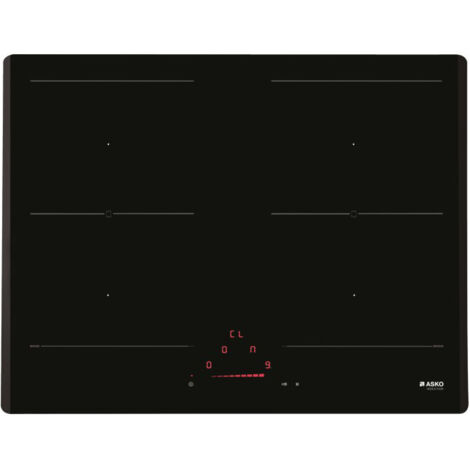 Asko HI1631G Nero Da incasso 60 cm Piano cottura a induzione 4 Fornelli