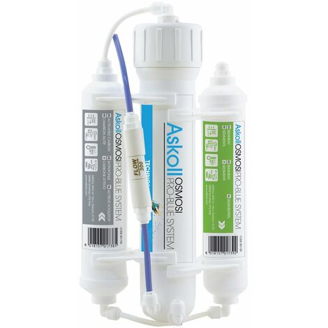 Askoll 001737 Impianto Osmosi Inversa Acqua Osmotica 50 Galloni Acquario 190 L