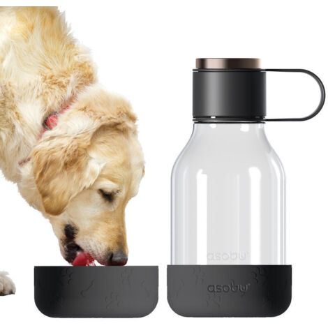ASOBU - CUENCO PARA PERRO CON BOTELLA DE 1 LITRO
