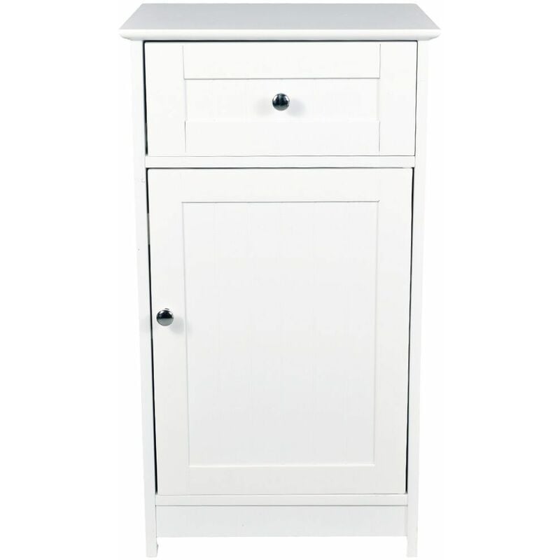 Aspen Low Storage Cabinet White - White