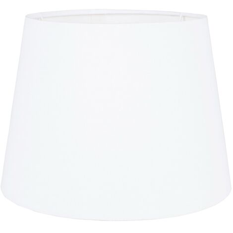 Aspen Modern White Fabric Table Floor Light Shade