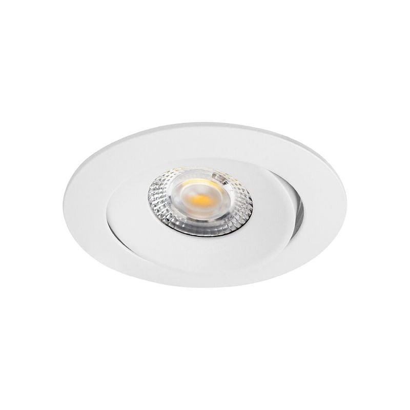 Spot encastré led orientable Aspen 5 w cct 3000-4000K blanc Aric