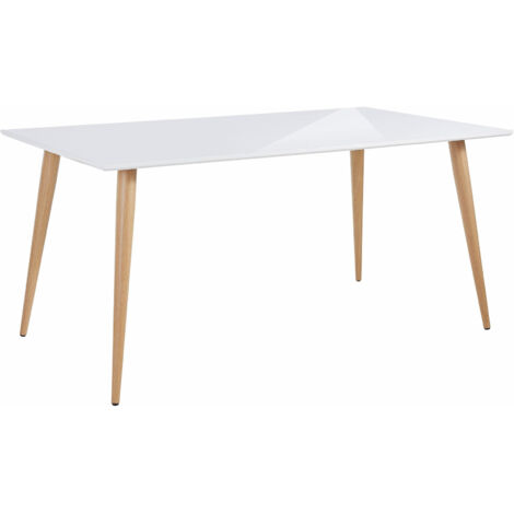 AspenBanc de salle à manger en tissu anthracite avec pieds en métal noir