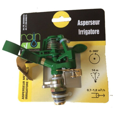 Asperseur Métal Pour Arrosage De Surface Rayon 14m - Rain Irrigation