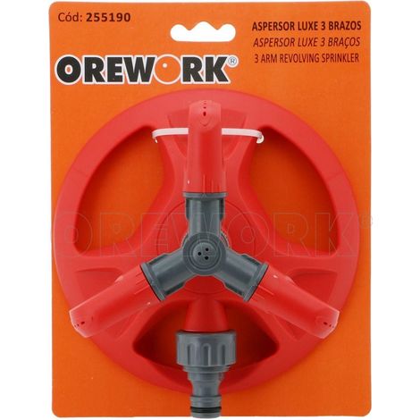 Aspersor 3 brazos Luxe 255190 Orework