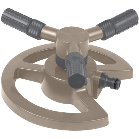 Aspersor circular JARDIBRIC 3 brazos sobre base DG 8104 JARDIBRIC