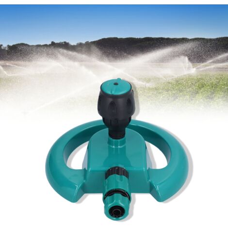 Aspersor de jardín G1/2 ABS giratorio 360° para riego de jardines y todas las aplicaciones.