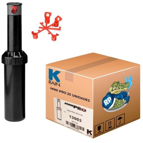 Aspersor de riego KRain Minipro. Caja de 25 UDS