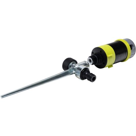 Aspersor de turbina multichorro en pico