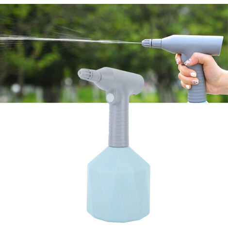 Aspersor eléctrico portátil para césped, plantas y uso doméstico – Sistema de riego automático multidireccional, PP 390 g, 2000 mAh
