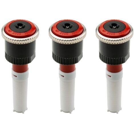 Aspersor Emergente para Riego Enterrado  Aspersor Agricola impacto MaxiPou 6-13 m 1/2''   Aspersor Circular y Ajustable