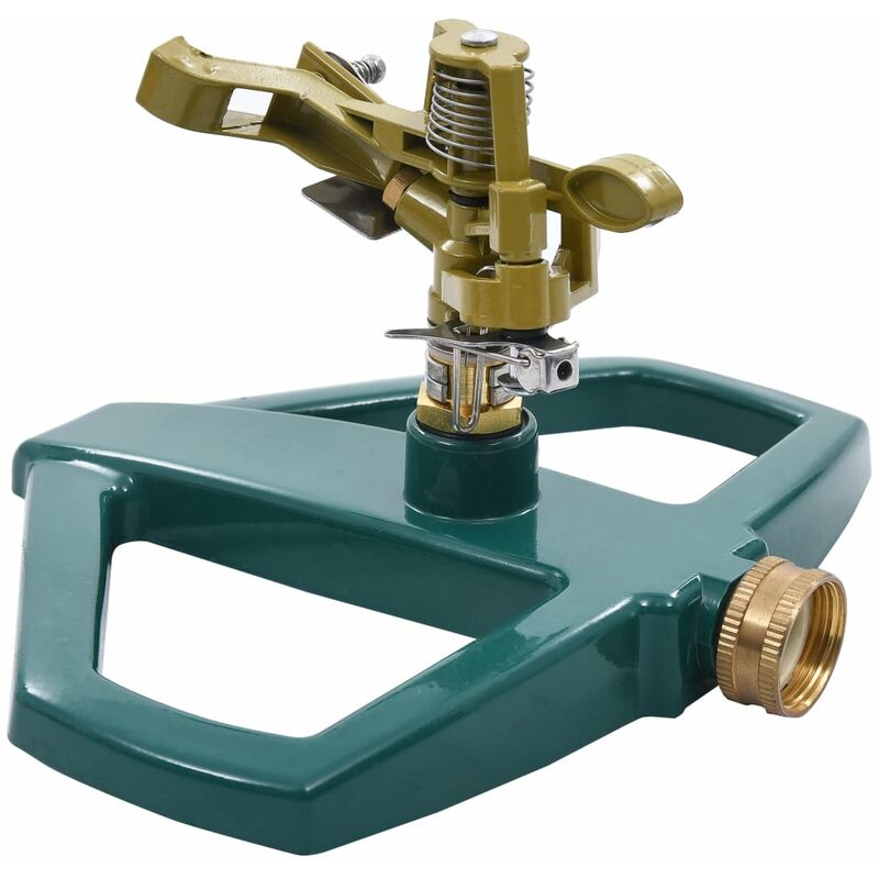 

Aspersor giratorio metal verde 21x22x13 cm