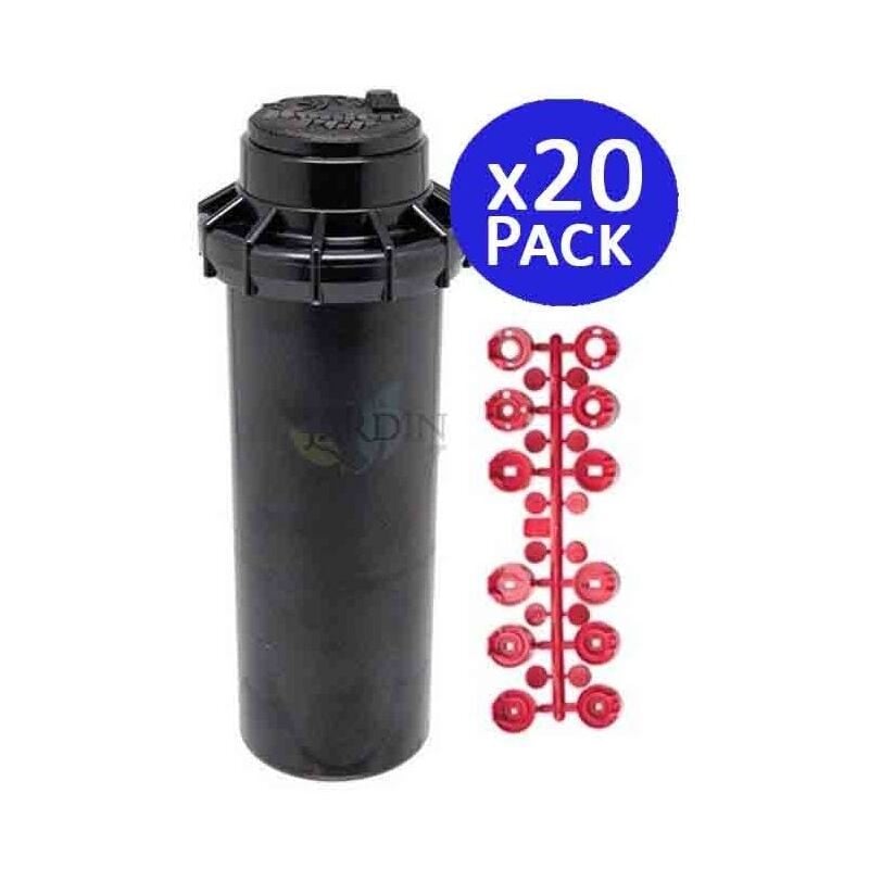 

Aspersor Hunter PGP-ADJ 3/4', Alcance 6,4 a 15,8 m. 20 unidades