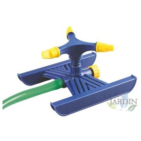 Aspersor Jardinería Circular, Radio 7,5 m, Incluye Base - Ideal para jardines pequeños